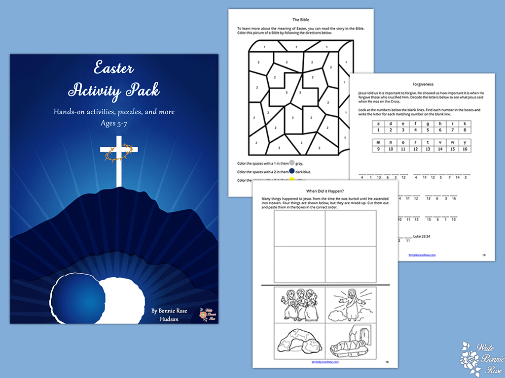 Easter Activity Pack (Ages 57) Deeper KidMin