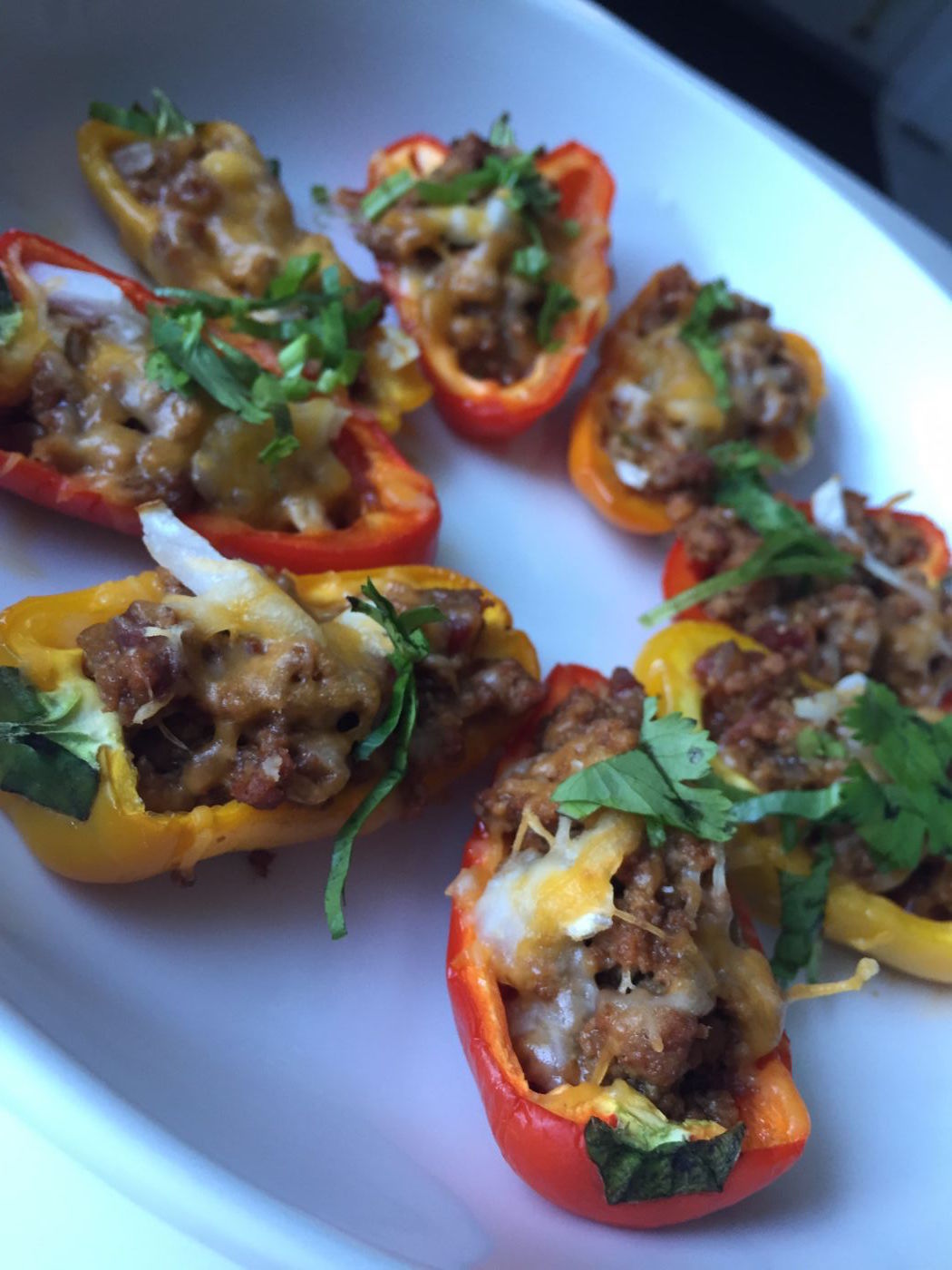 Super Easy Crockpot Mini Bell Pepper Taco Recipe Deep Fried Fit