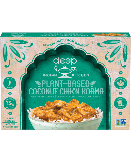 Plant Based Coconut Chickn Korma Deep Indian Kitchen