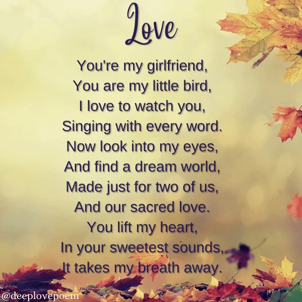 30 poems to make her feel special Deep Love Poems