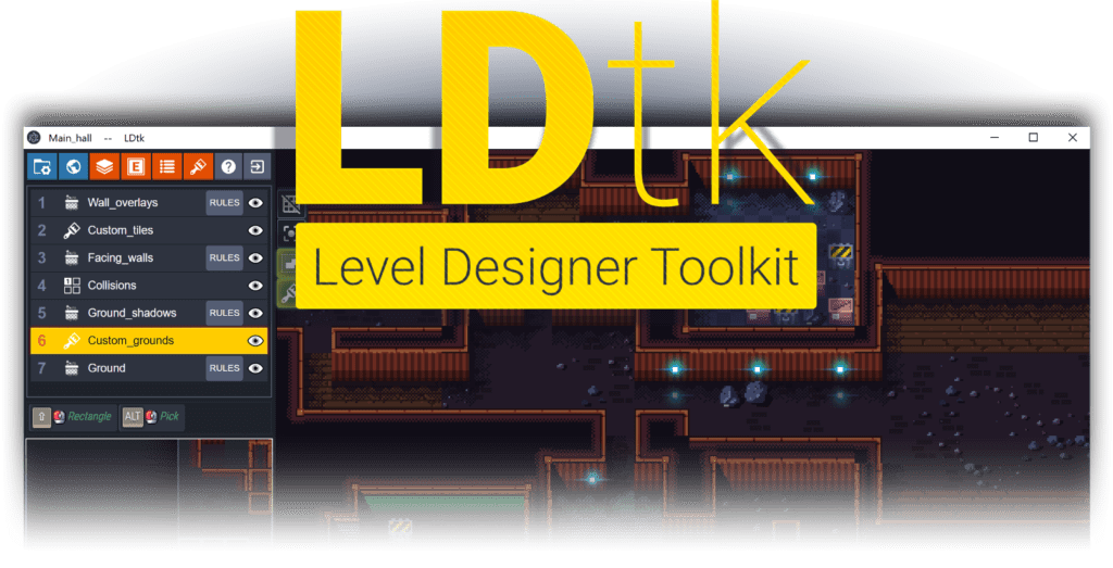 Deepnight Games LDtk 2D level editor