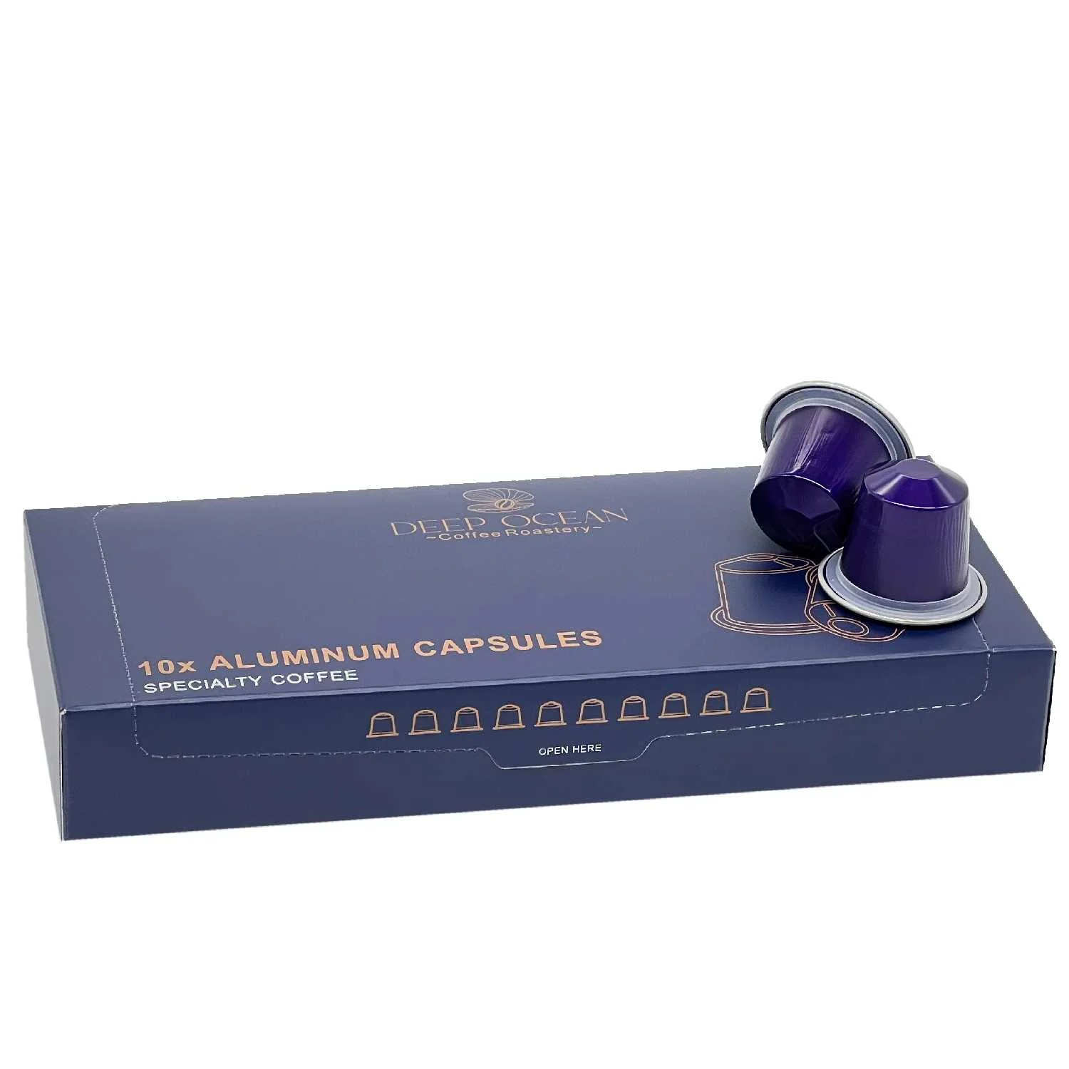 Nespresso compatible aluminum pods Colombia specialty Coffee