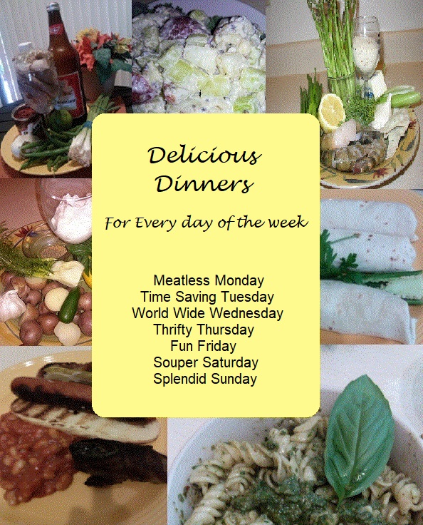 Food for Every Day of the Week PLR