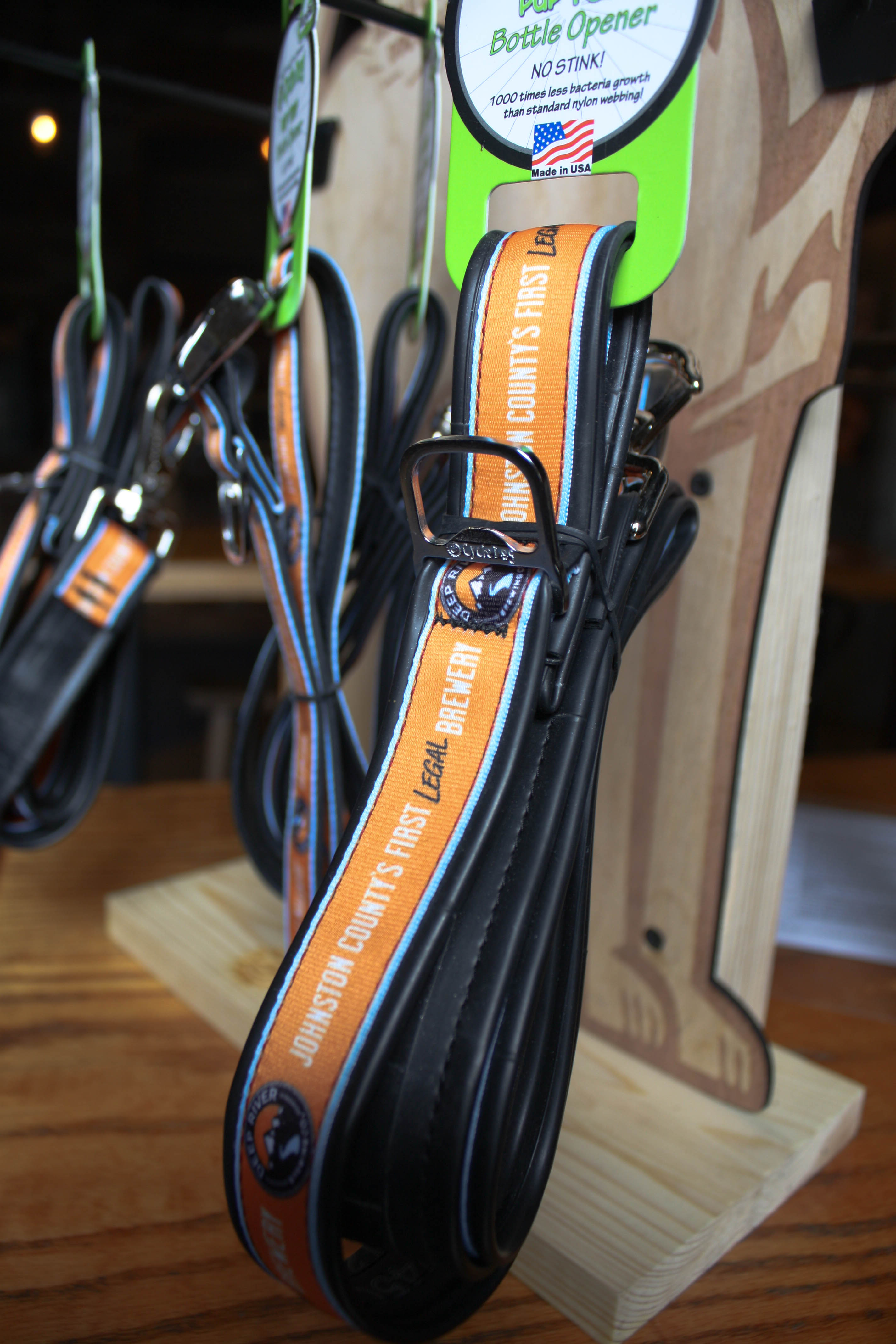 Bottle Opener Dog Collar Deep River Brewing Company