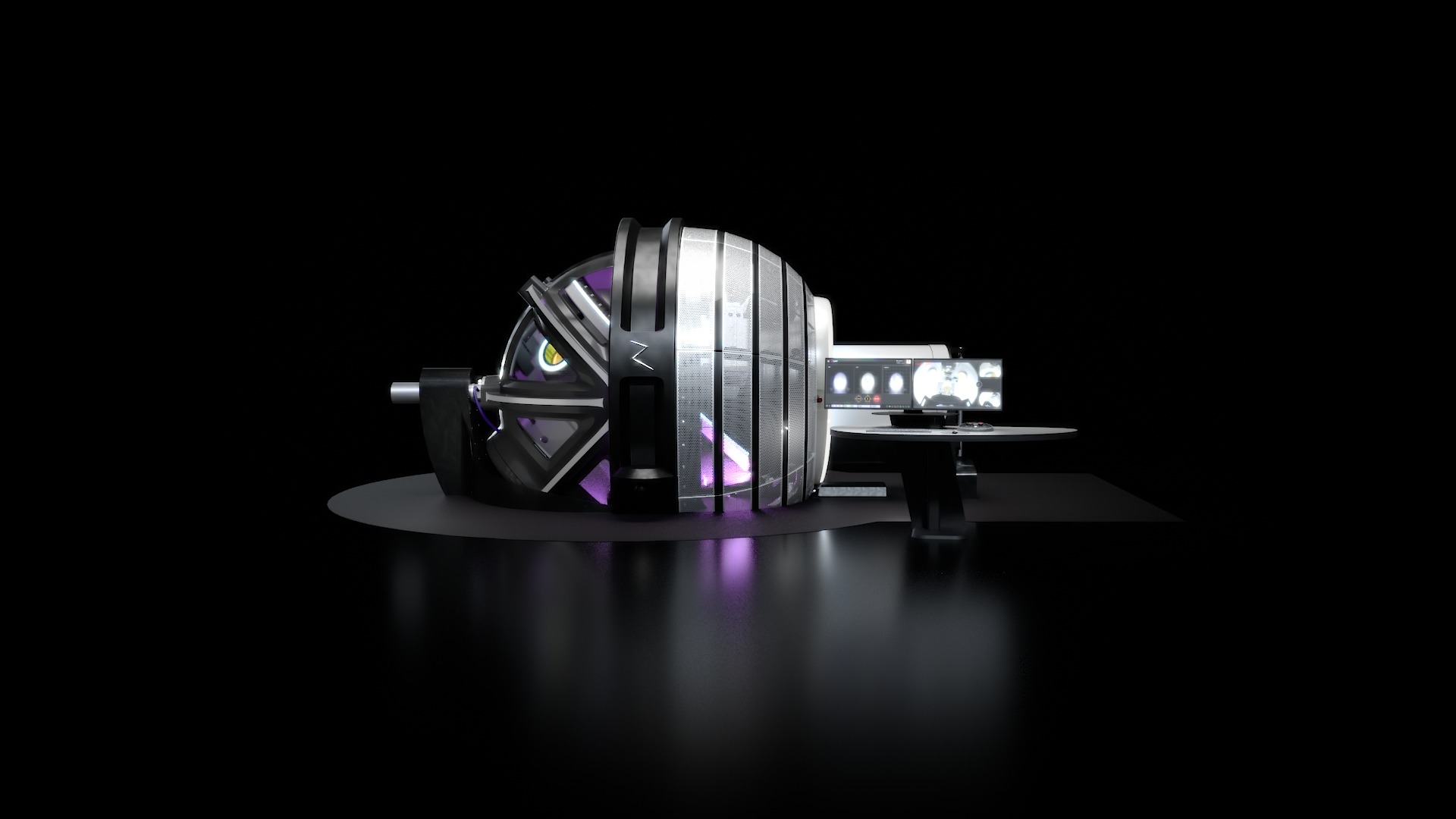 Zap X 3D Animation, 3D Medical Visualizaiton Deep Sky