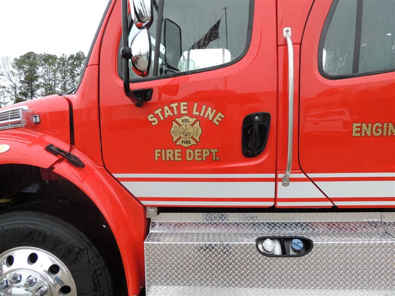 STATE LINE MS Deep South Fire Trucks