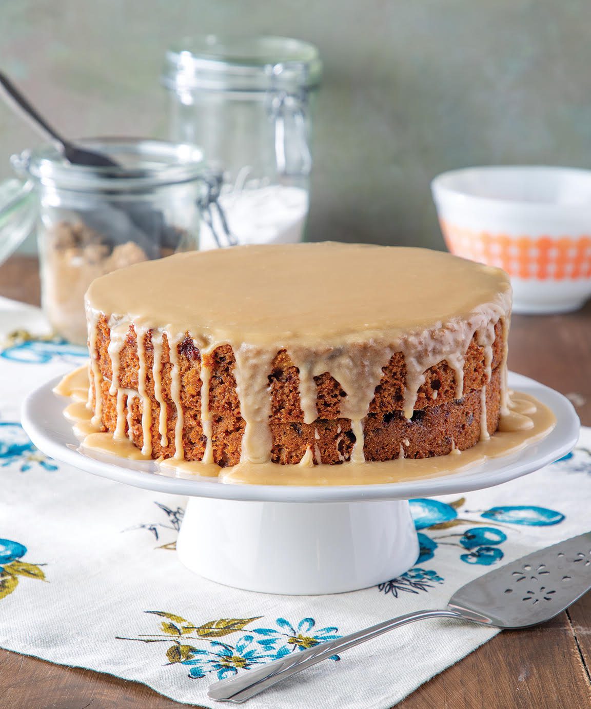 Jam Cake with Caramel Glaze Deep South Magazine