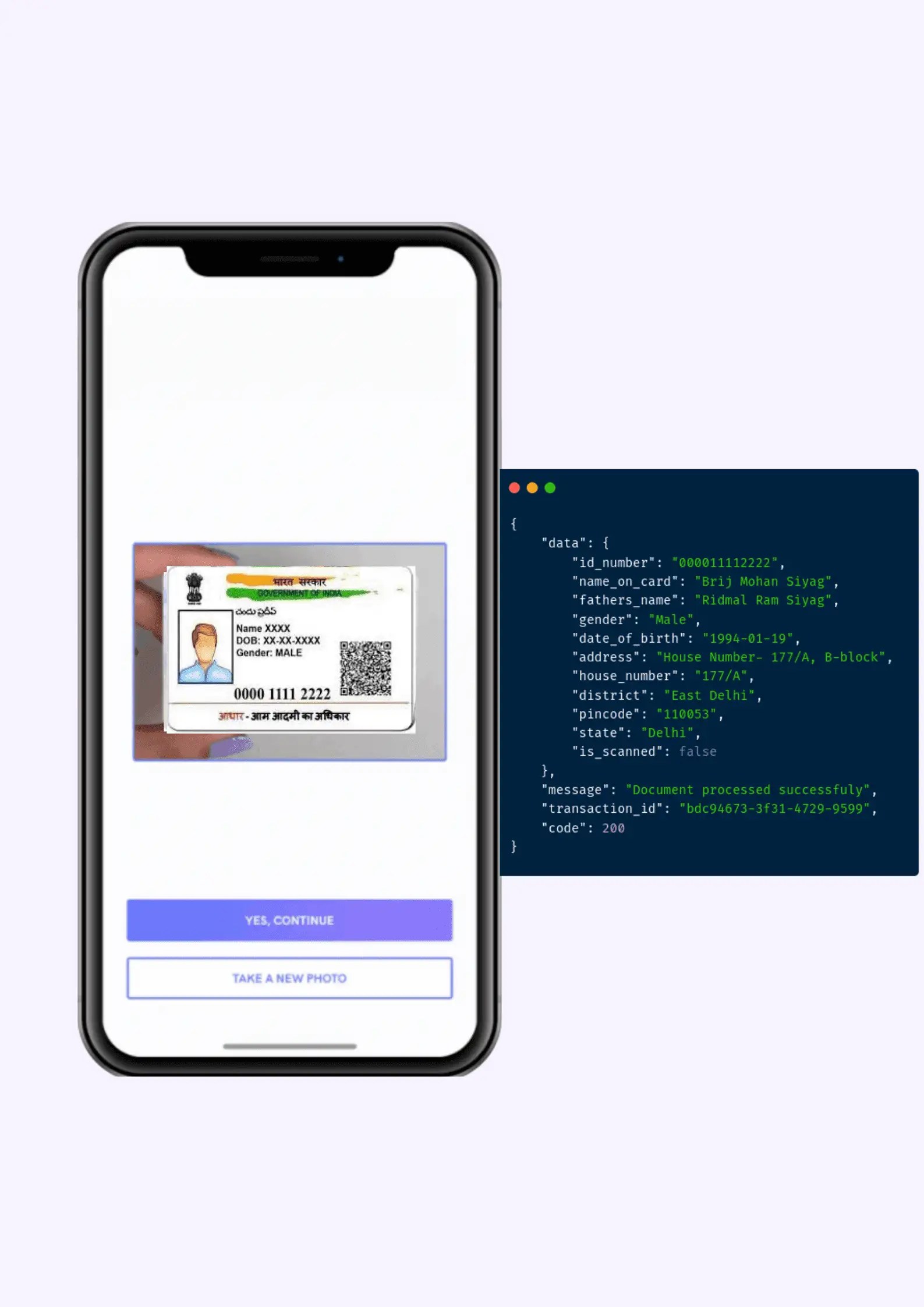 Aadhaar Card OCR API for Enterprises