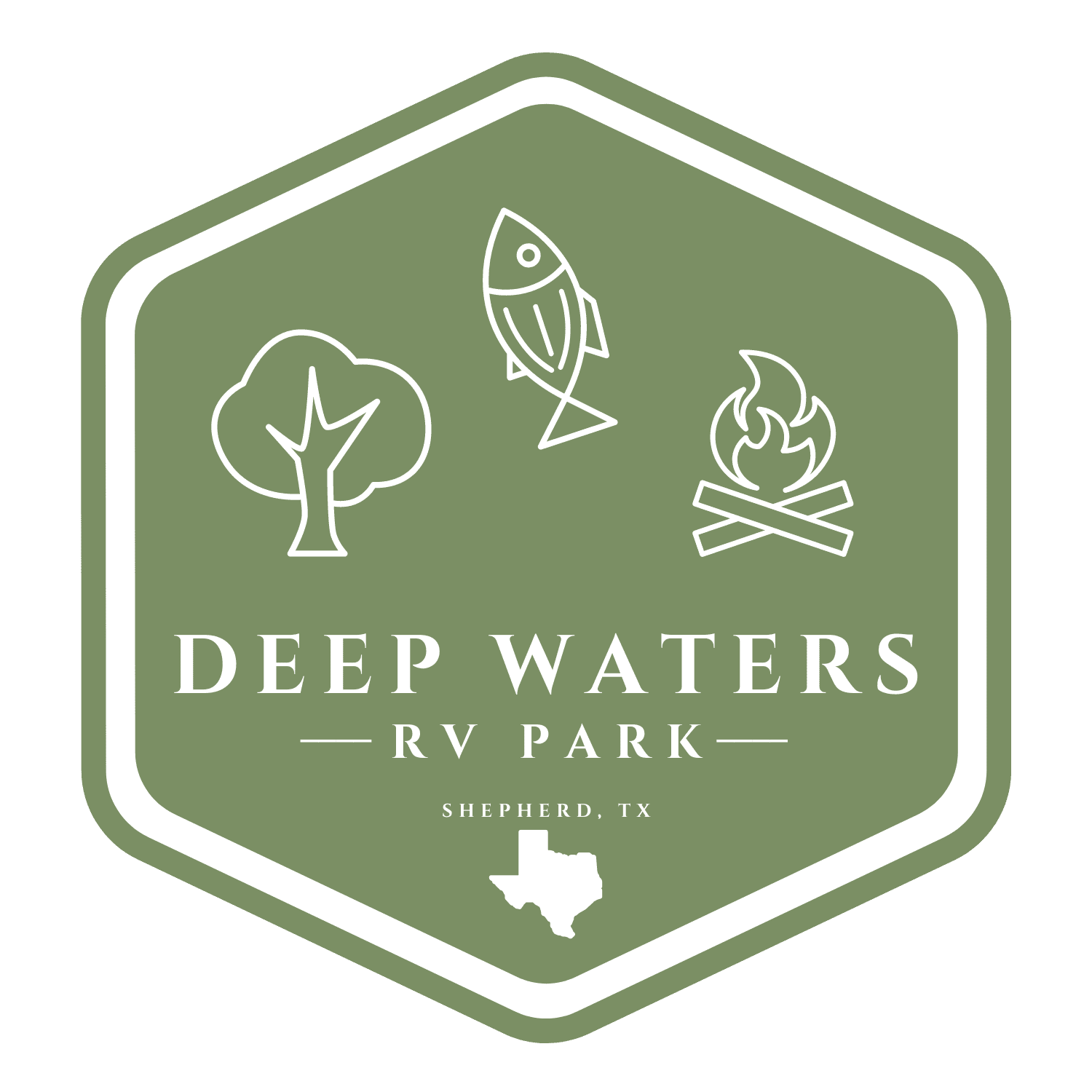 Shepherd, TX RV Park Deep Waters RV Park