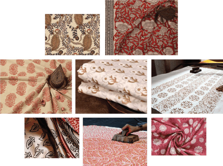 Working with Traditional Hand Block Printing Deepwear