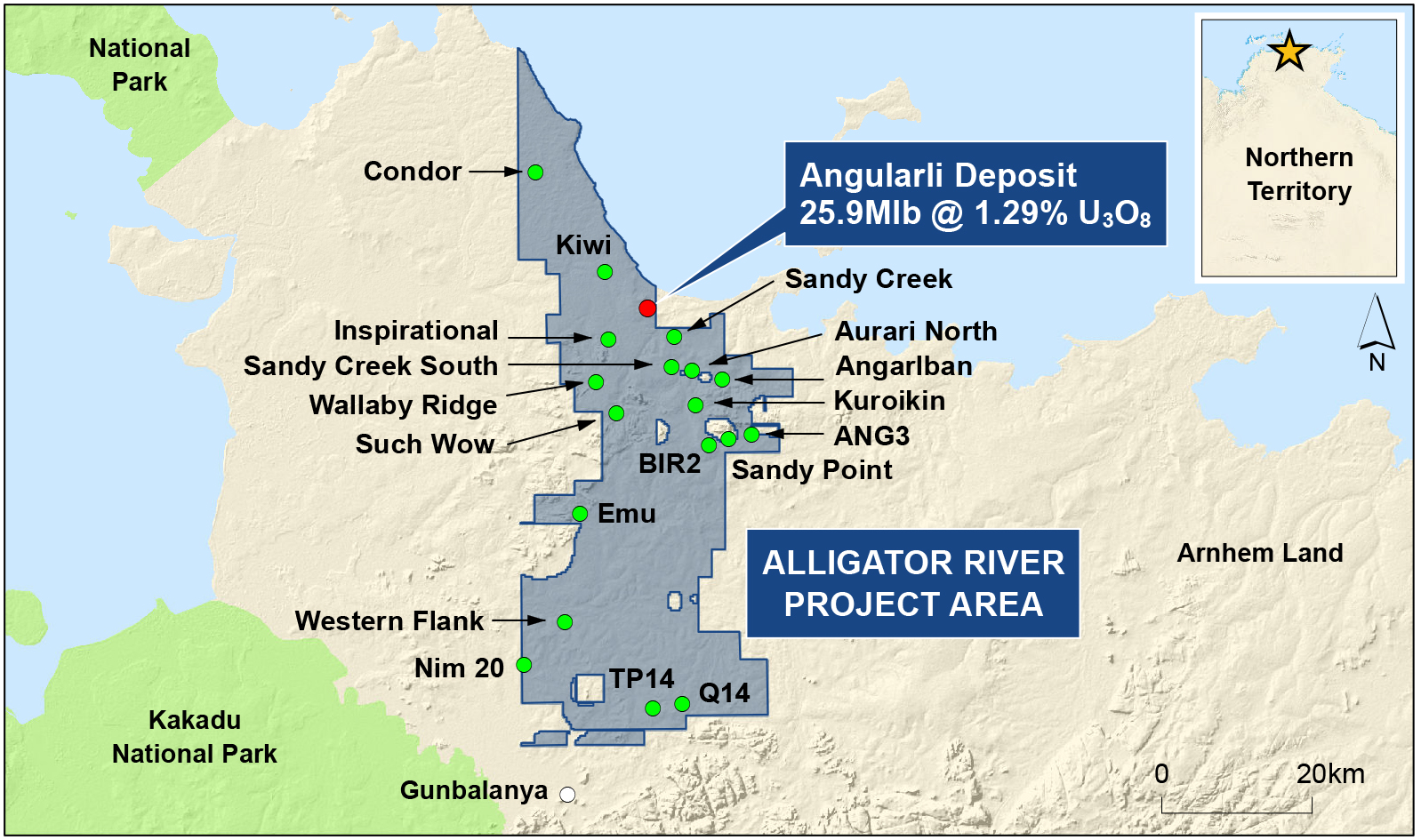 Alligator River Project Deep Yellow Limited