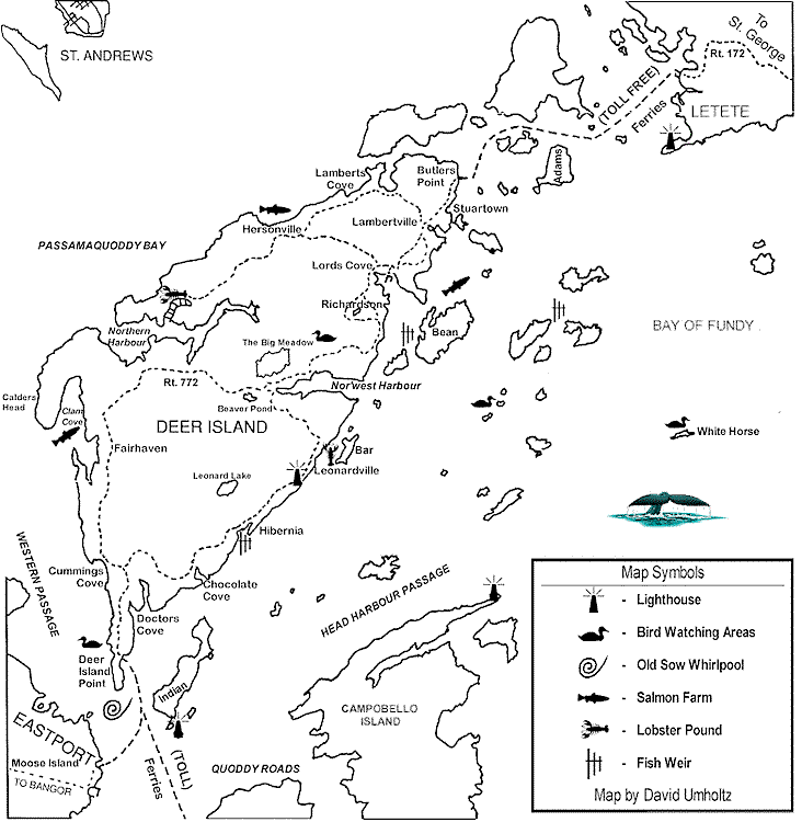 Deer Island Map