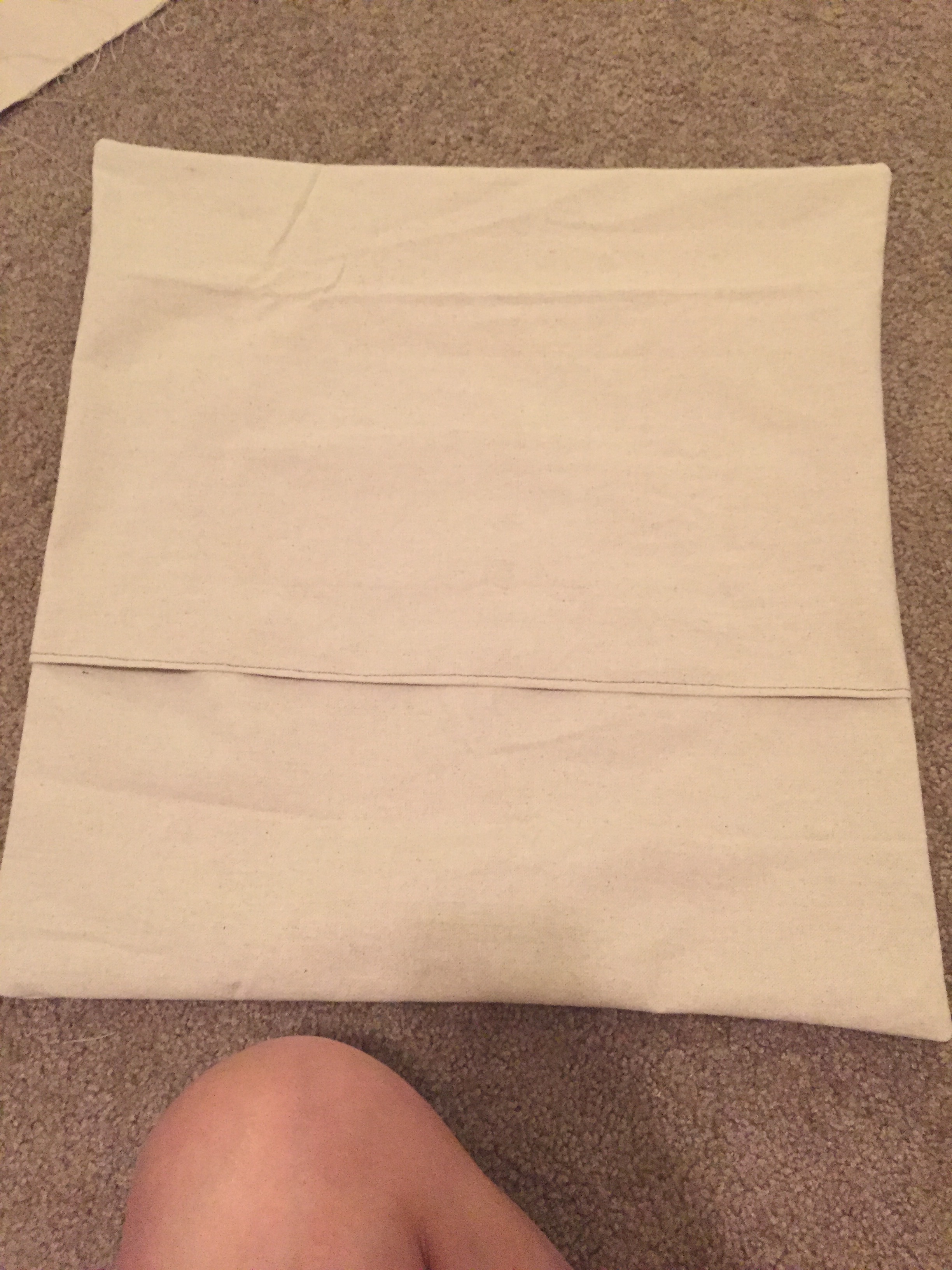 DIY drop cloth pillow covers Deerly Crafted