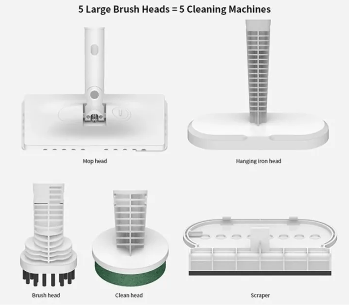 Deerma ZQ610 Steam Cleaner Electric Handheld Mop Floor Cleaner Deerma