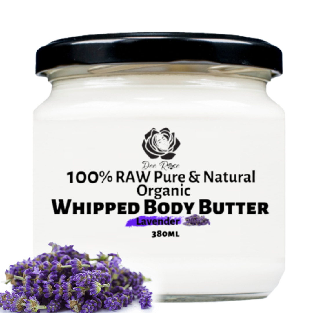 Lavender Whipped Body Butter 380ml Dee Rose
