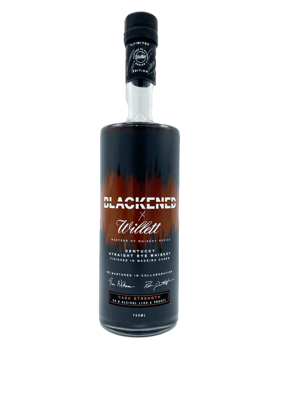 Blackened x Willett Cask Strength Madeira Finish Rye Whiskey 750ml Deer Park Wine & Spirits