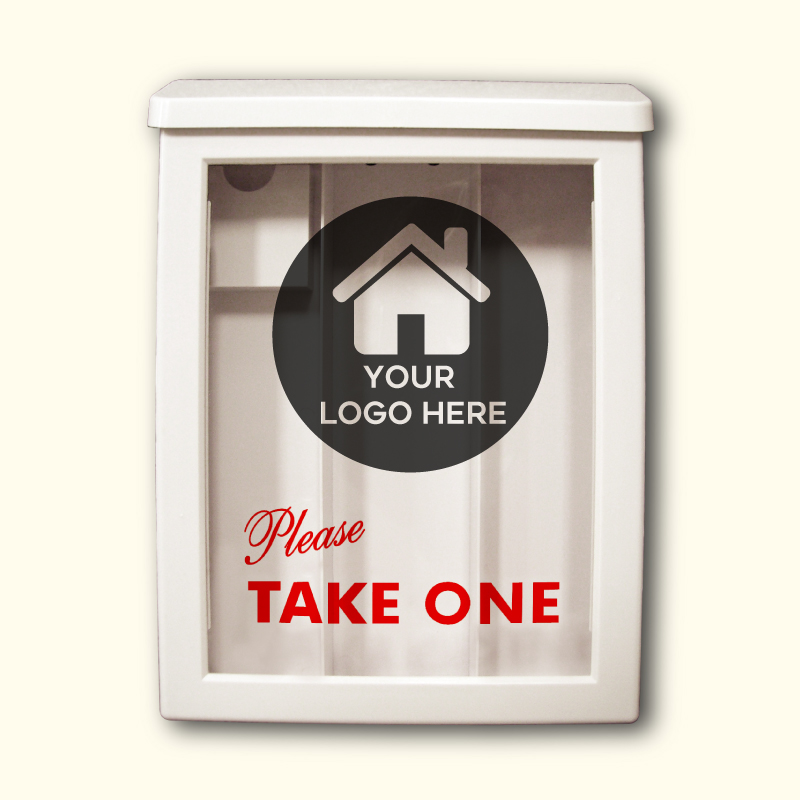 Real Estate Brochure Boxes with Custom Branded Logo Dee Sign®