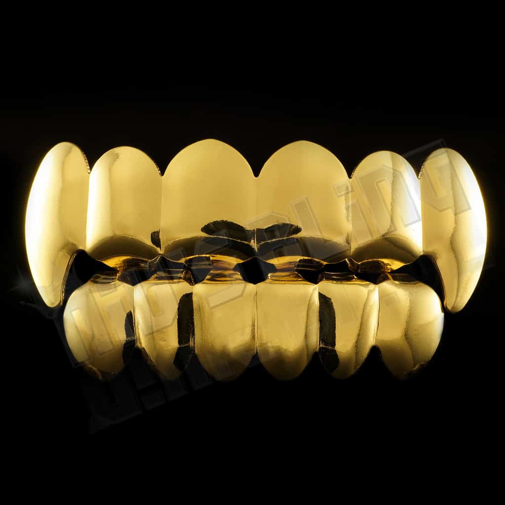 Vampire Fang Grillz Wow, A Cheap 14K Gold Set!