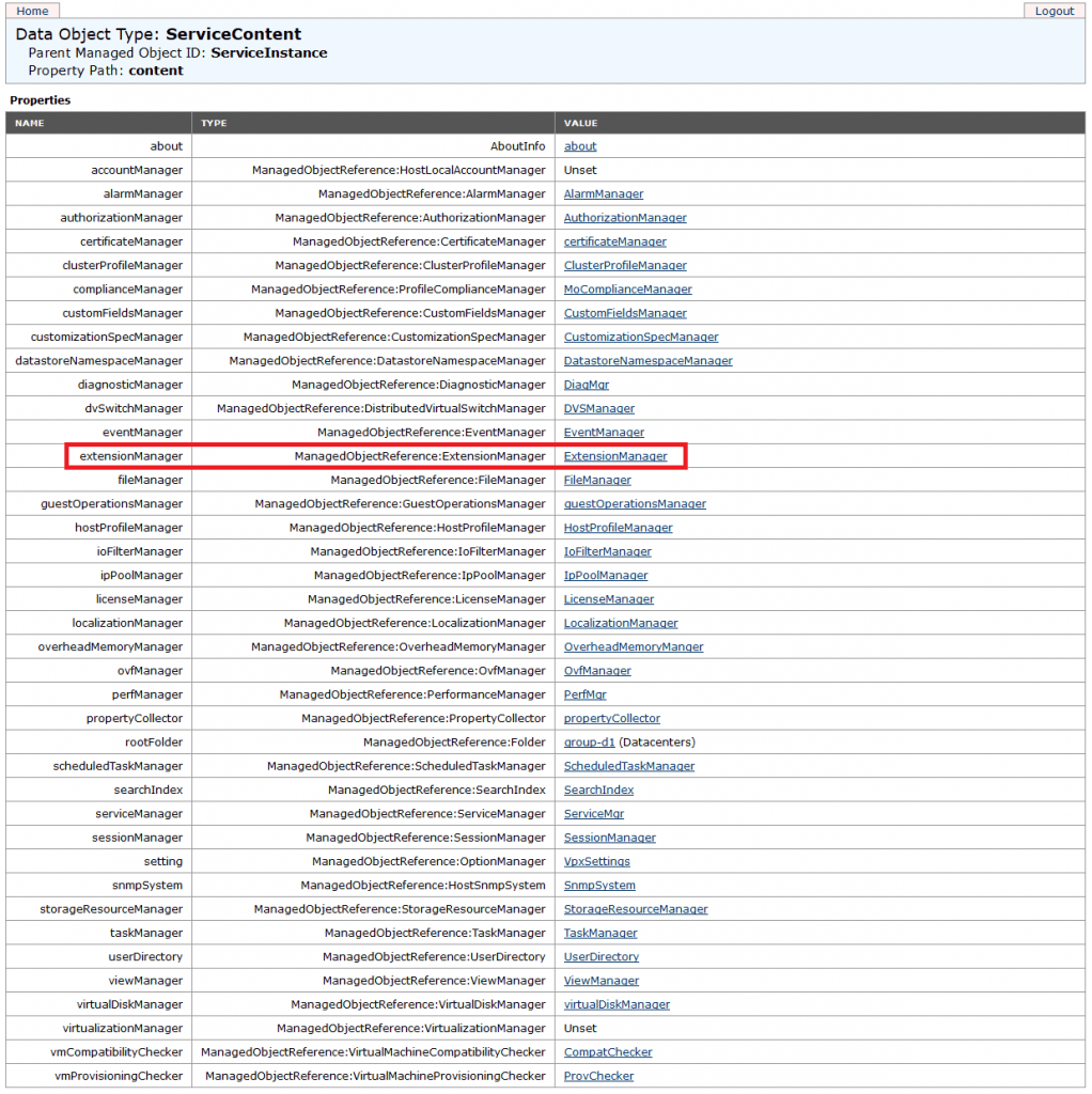 How to remove SRM extension from vCenter Server Default Reasoning
