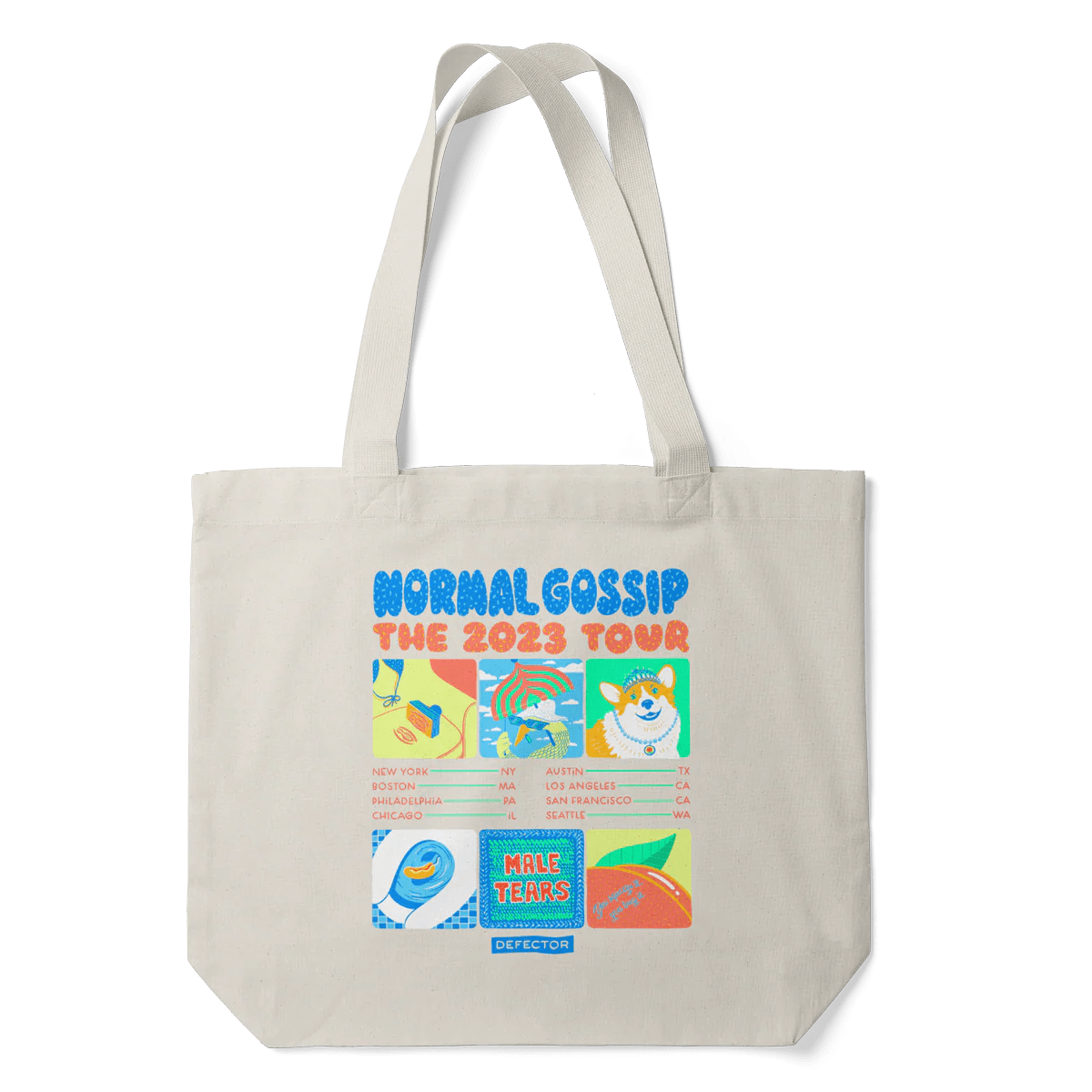 Normal Gossip Tour Tote Store Defector