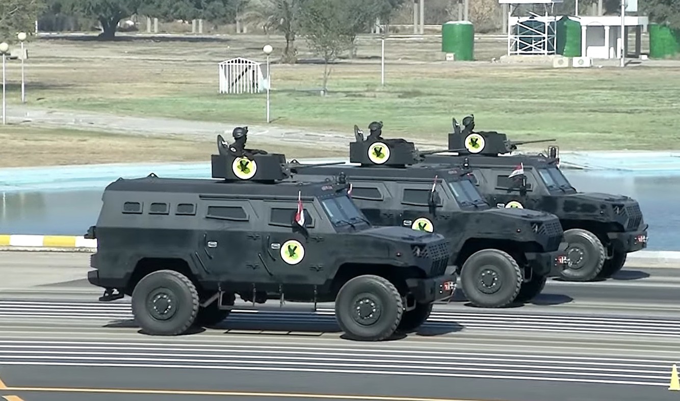 Iraq parades new South Koreanmade armoured vehicles
