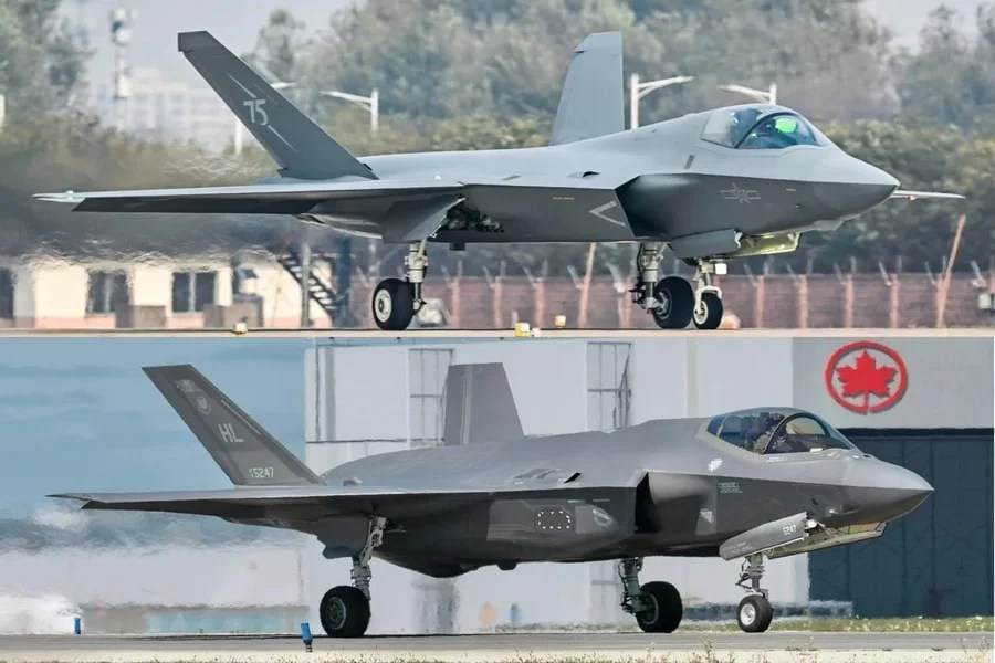 China's J-35A Stealth Fighter Unveiled, Sparks Comparisons and Copycat