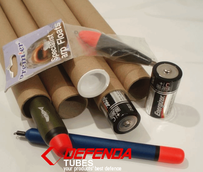 POSTAL TUBES DEFENDA 1 inch Diameter Narrow / Small diameter