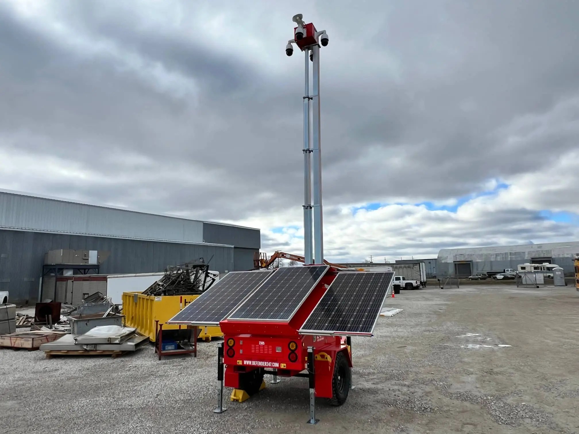Defender Security Trailers Mobile Surveillance Trailers Salina KS