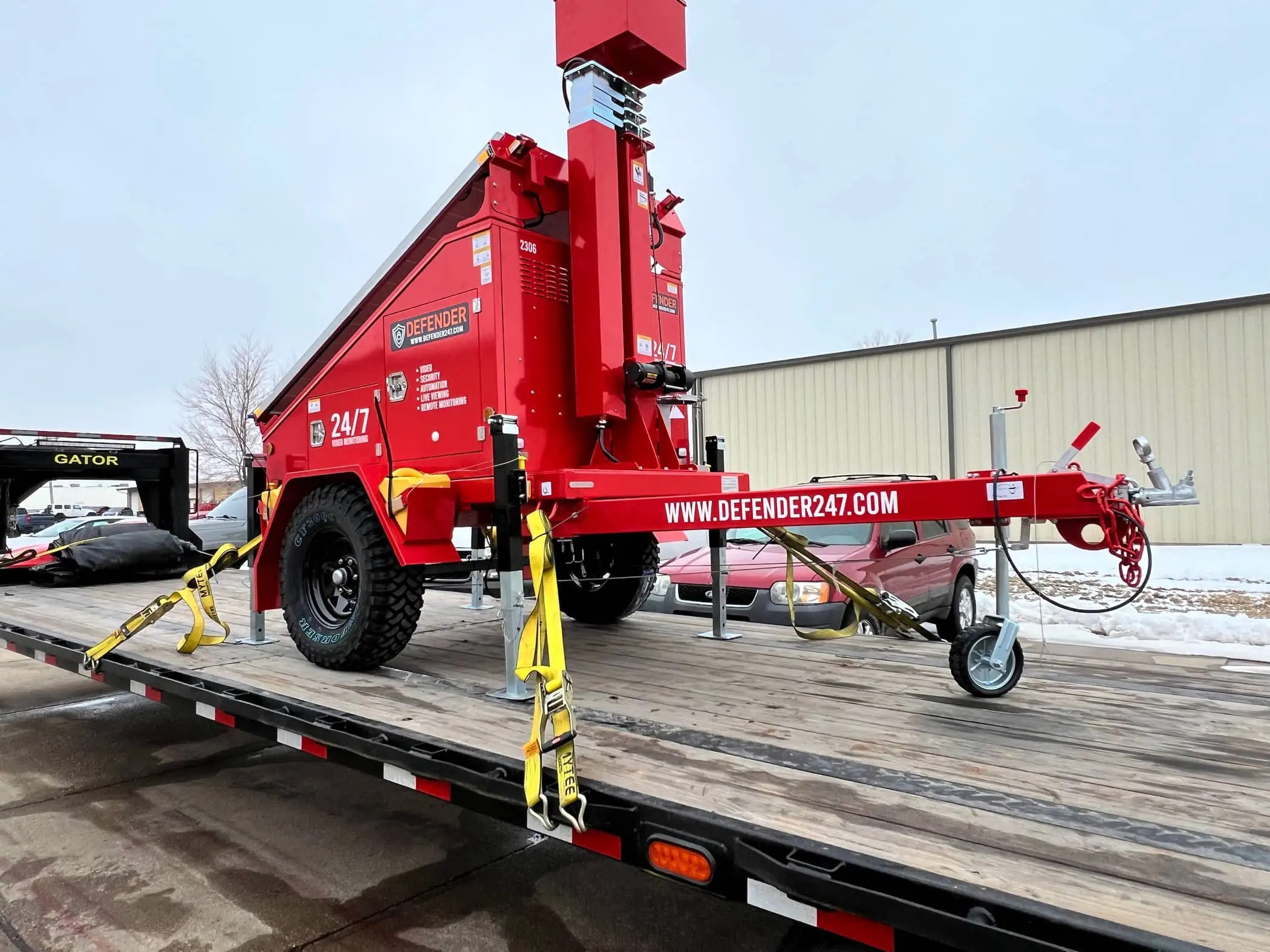Defender Security Trailers Mobile Surveillance Trailers Salina KS