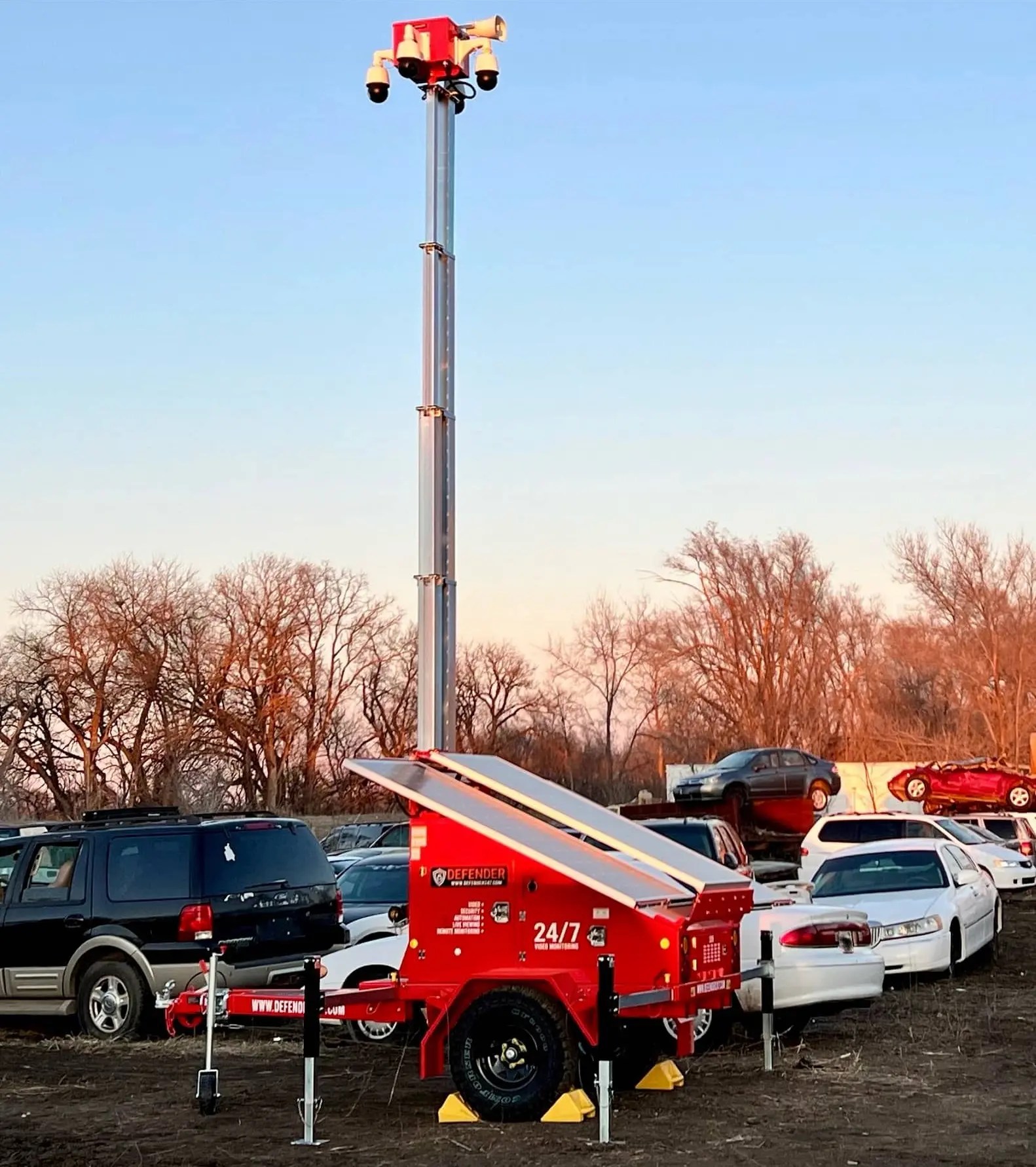 Defender Security Trailers Mobile Surveillance Trailers Salina KS