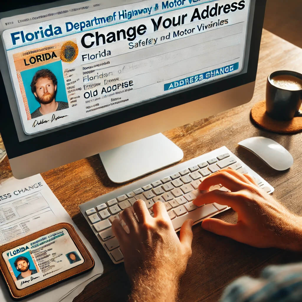 Florida Drivers License Address Change and Name Update