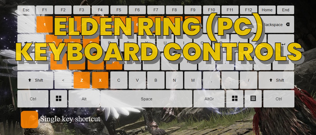 Elden Ring (PC) keyboard controls ‒ DefKey