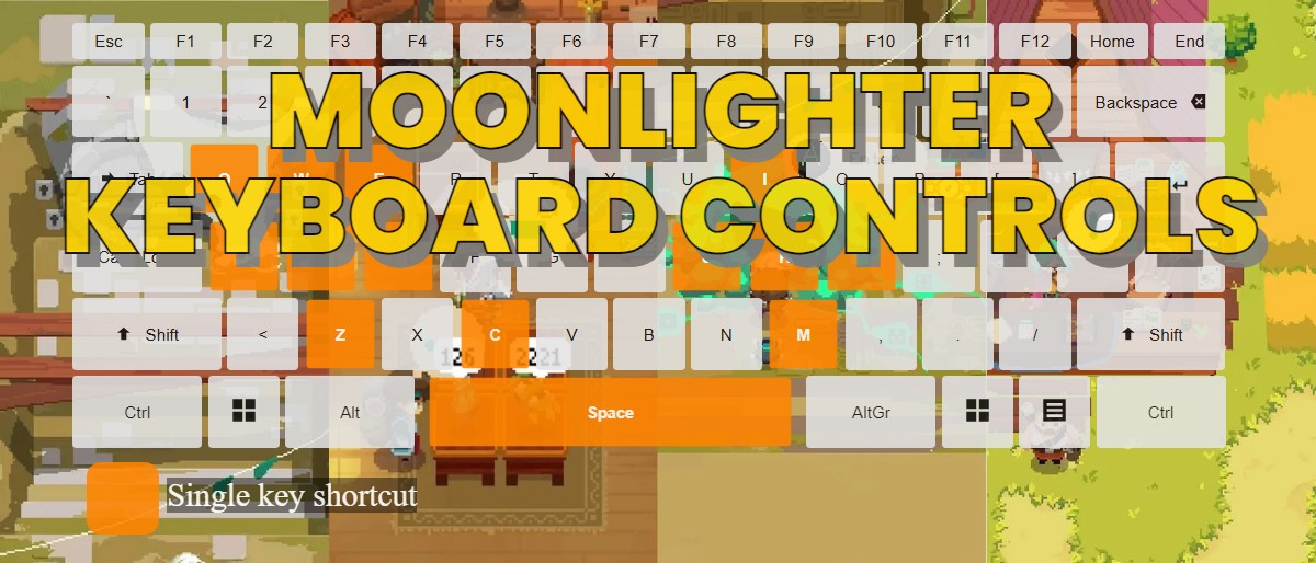 Moonlighter keyboard controls ‒ DefKey