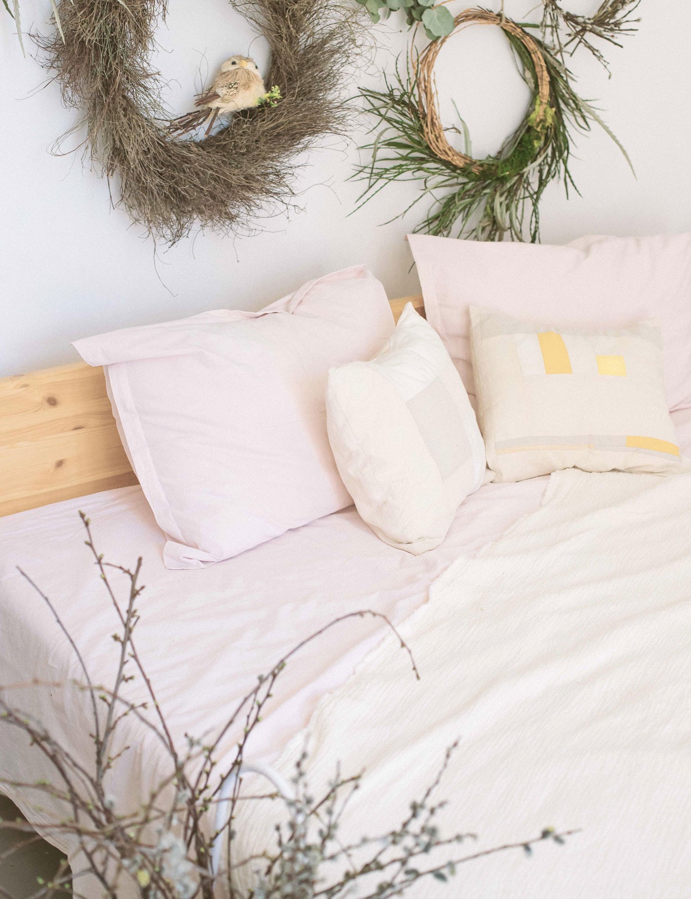 deFlorian bedding set cotton candy, pink, baby pink,