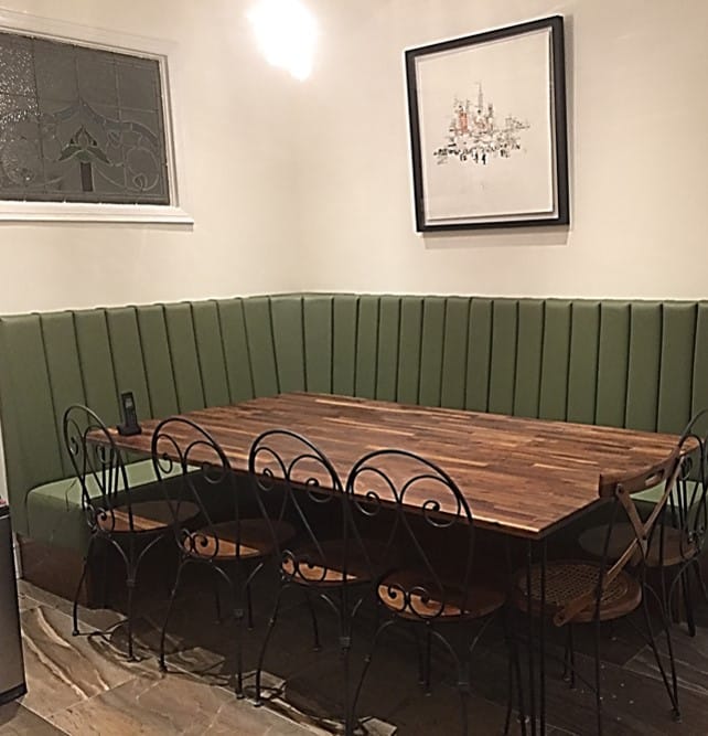 Bespoke Booth Banquette Seating Restaurant Coffee Shop