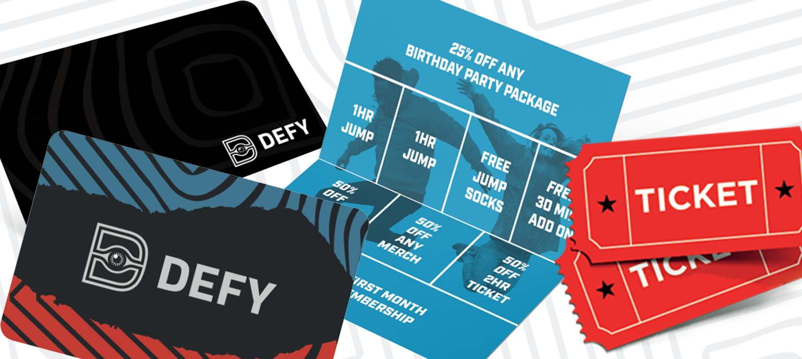 DEFY Holiday Guide 2021 DEFY Trampoline Parks
