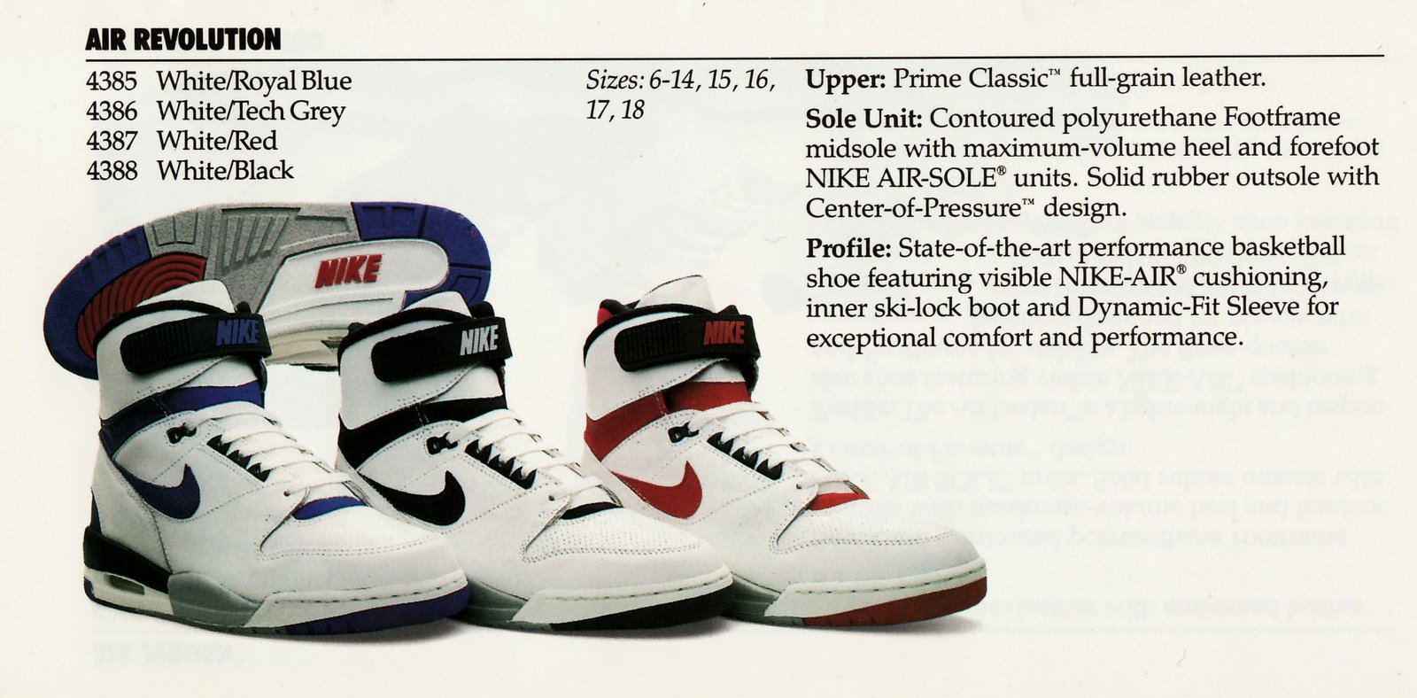 Nike Air Revolution Original 1987
