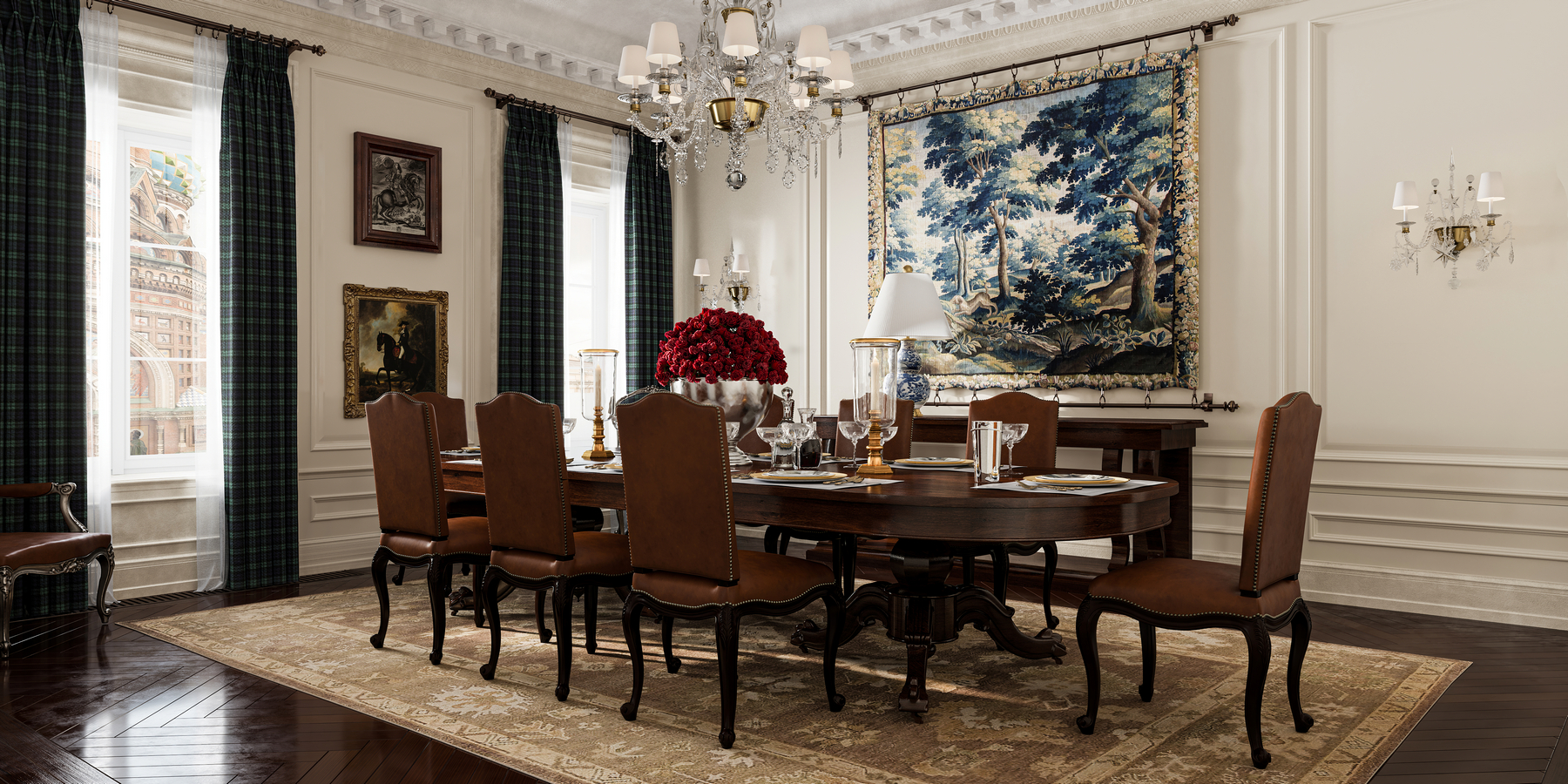 Ralph Lauren Dining Room Table