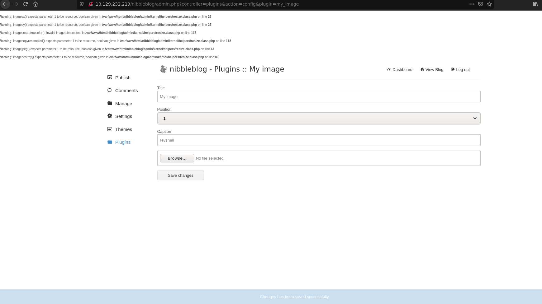 Nibbles HackTheBox Walkthrough Degr4ne