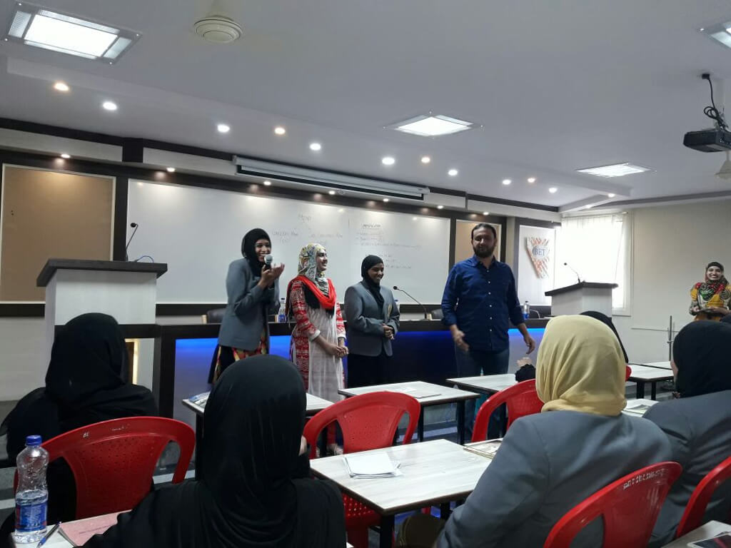 Knowledge Sharing Lecture Body Language BET Degree College