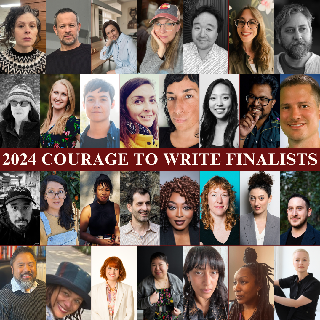 Congratulations 2024 COURAGE to WRITE Finalists! The de Groot Foundation
