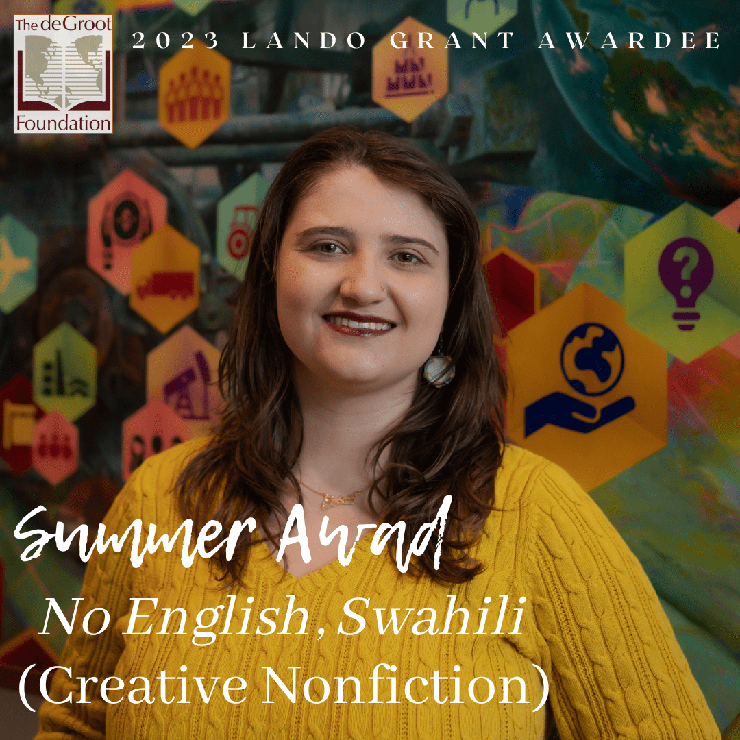 2023 LANDO Awardee Summer Awad's work "reenvisions our broken refugee