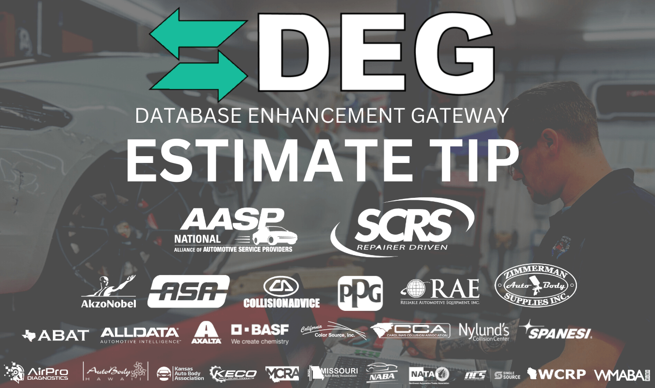 Estimating Tip Mitchell VIN Scanning using device camera The DEG