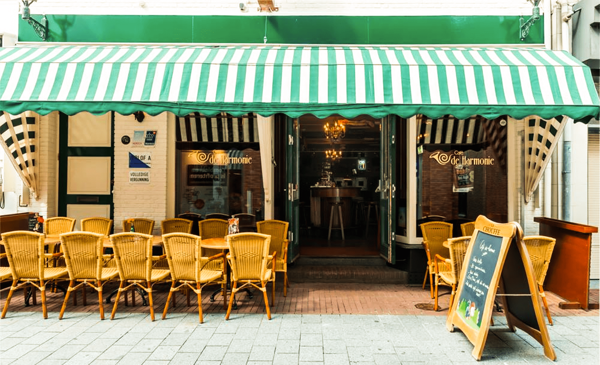 Café de Harmonie Over het café