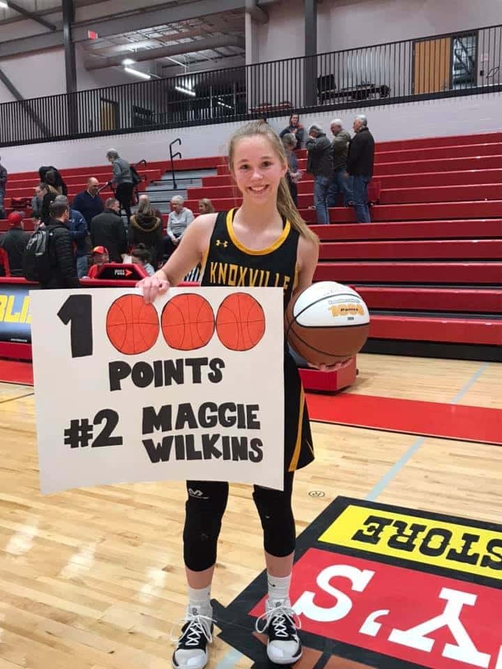 Knoxville Girls Take Down Carlisle As Wilkins Scores Career 1000th