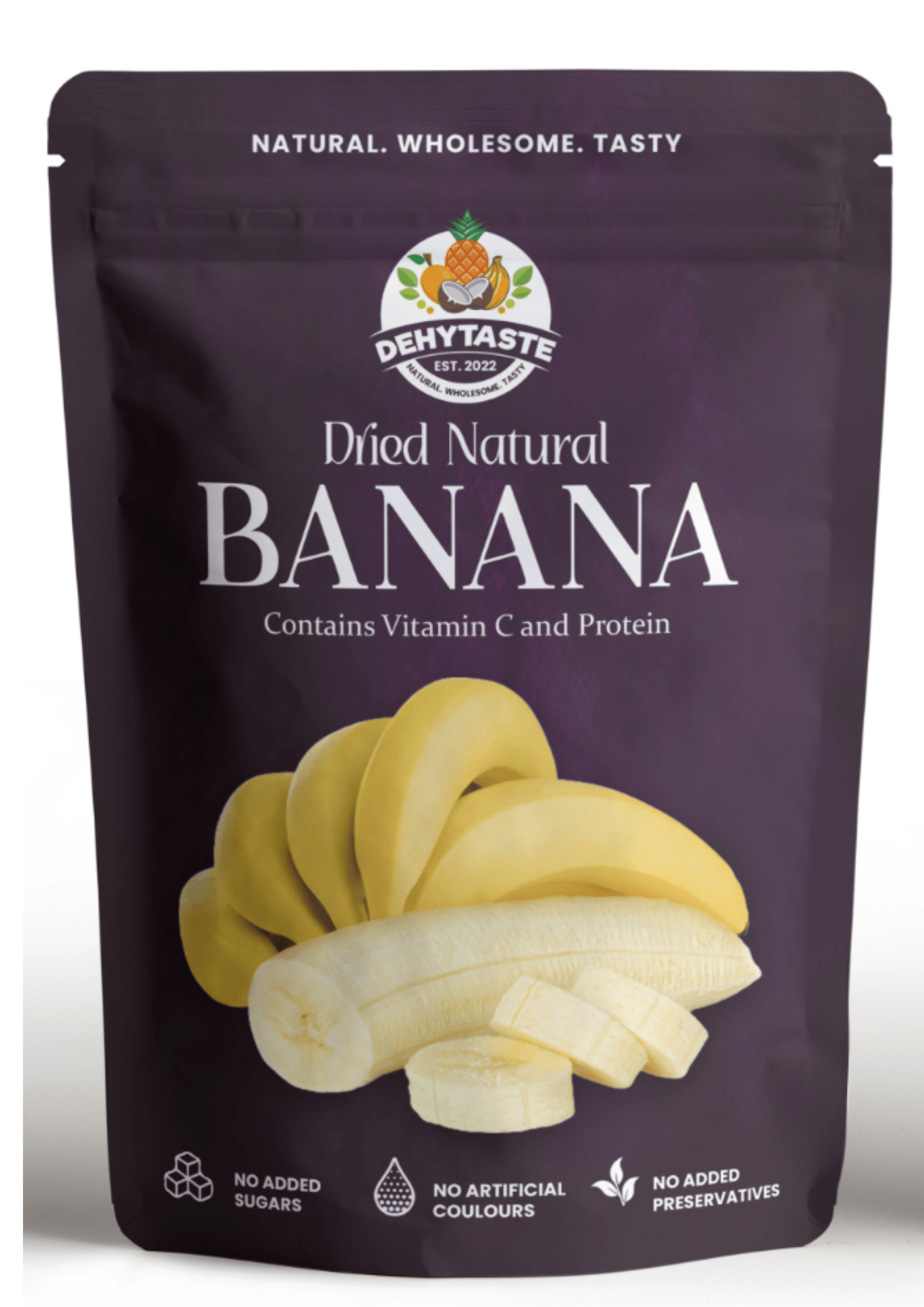 Dried tropical Banana DehyTaste