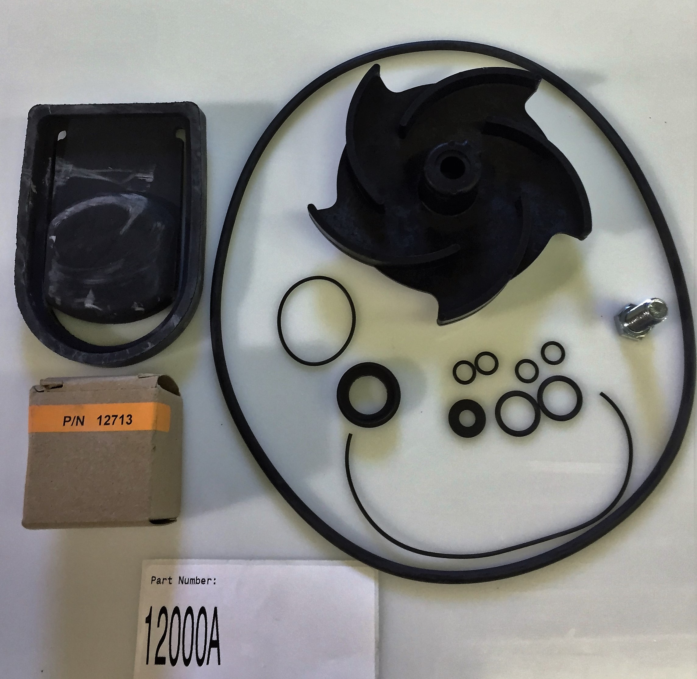 Banjo 2" Poly Pump Repair Kit For 5 Vane Deice Products