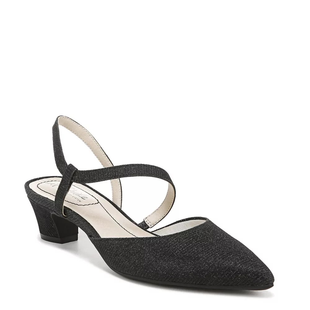 Black Lifestride Womens Minimalist Pump Pumps & Heels Rack Room Shoes