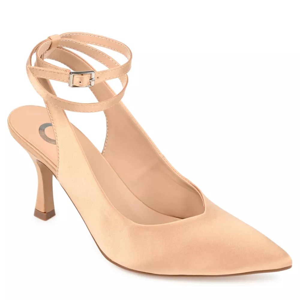 Gold Womens Marcella Pump Journee Collection Rack Room Shoes