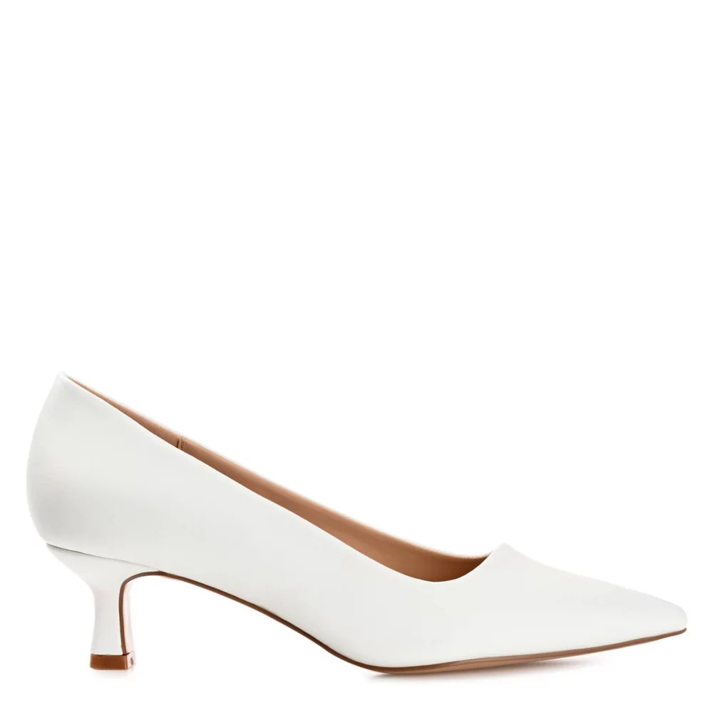 White Journee Collection Womens Celica Pump Dress Shoes Rack Room Shoes